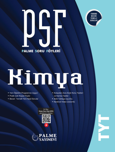 TYT Kimya PSF Palme Soru Föyü Limon Fotokopi