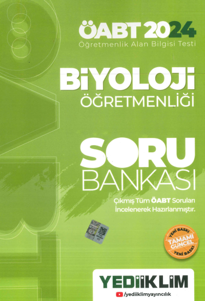 ÖABT BİYOLOJİ SORU BANKASI