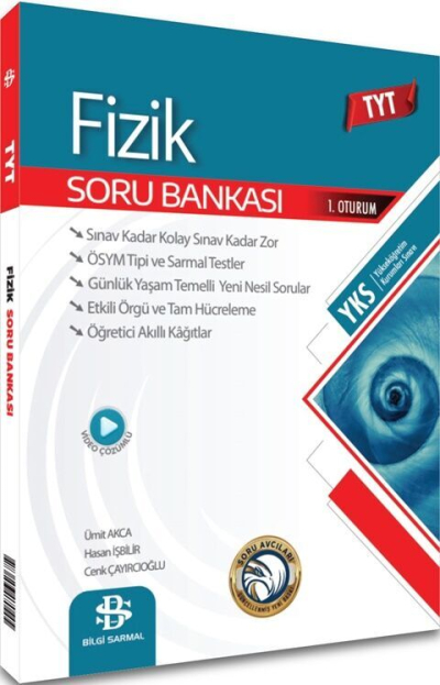 TYT Fizik Soru Bankası Bilgi Sarmal Yayınları Limon Fotokopi