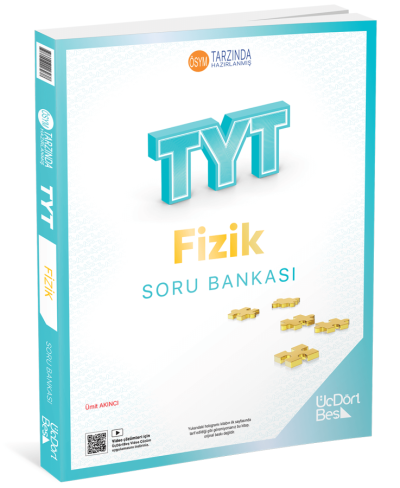 2026 TYT Fizik Soru Bankası Üç Dört Beş Yayınları Limon Fotokopi