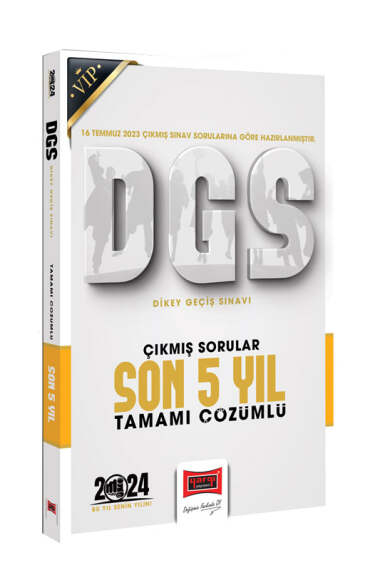 2024 DGS Çıkmış Sorular Tamamı Çözümlü Son 5 Yıl (16 Temmuz 2023 Sınavı Dahil) Limon Fotokopi