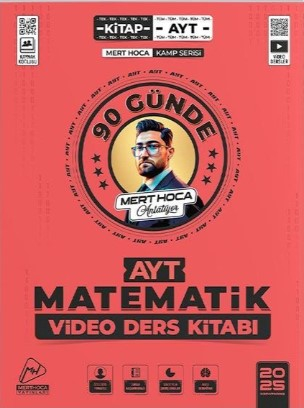 90 GÜNDE AYT MATEMATİK VİDEO DERS KİTABI 2025 MODEL MERT GÜVEN HOCA Limon Fotokopi