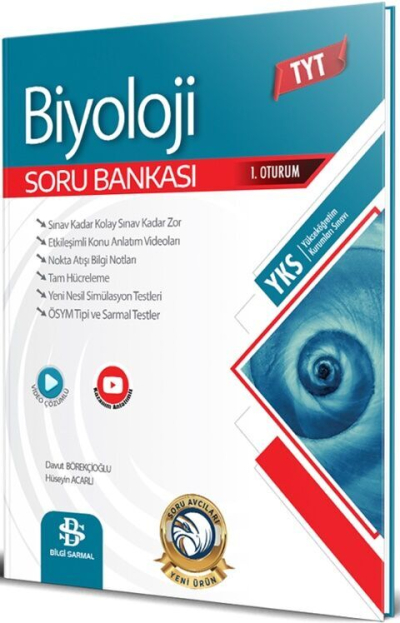 TYT Biyoloji Soru Bankası Bilgi Sarmal Limon Fotokopi