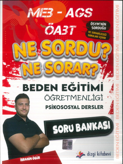 2025 ÖABT MEB-AGS Beden Eğitimi Öğretmenliği Psikososyal Dersler Ne Sordu Ne Sorar Soru Bankası Dizgi Kitap Yayınları Limon Fotokopi