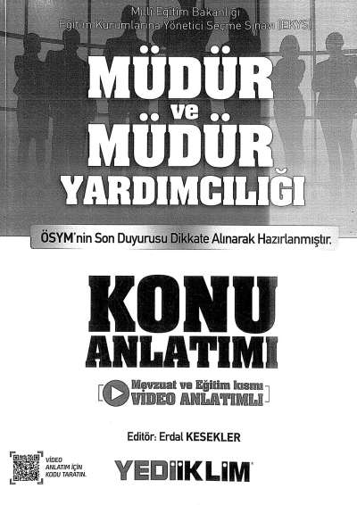 MÜDÜR VE MÜDÜR YARDIMCILIĞI KONU ANLATIMI Limon Fotokopi