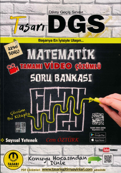 DGS MATEMATİK TAMAMI ÇÖZÜMLÜ SORU BANKASI 2290 SORU Limon Fotokopi