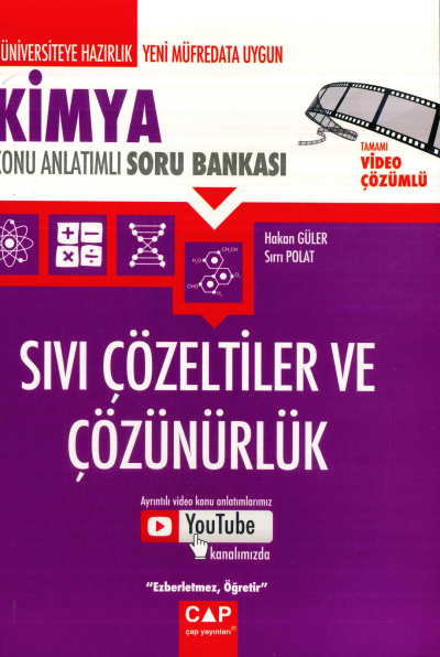 KİMYA SIVI ÇÖZELTİLER VE ÇÖZÜNÜRLÜK KONU ANLATIMLI SORU BANKASI Limon Fotokopi