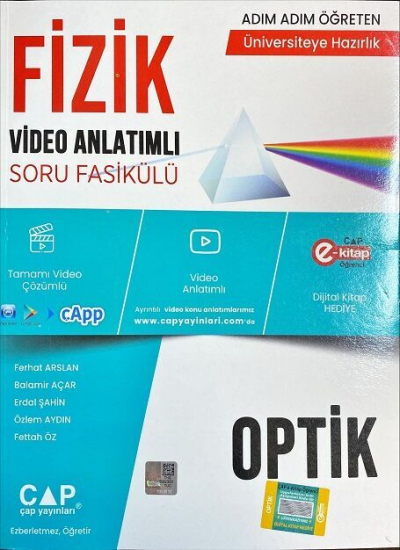 Fizik Optik Konu Anlatımlı Soru Bankası Limon Fotokopi