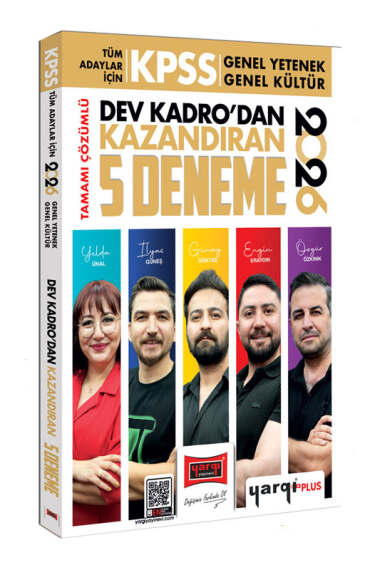 2026 KPSS Tüm Adaylar İçin Tamamı Çözümlü Dev Kadrodan Kazandıran 5 Deneme Yargı Yayınları Limon Fotokopi