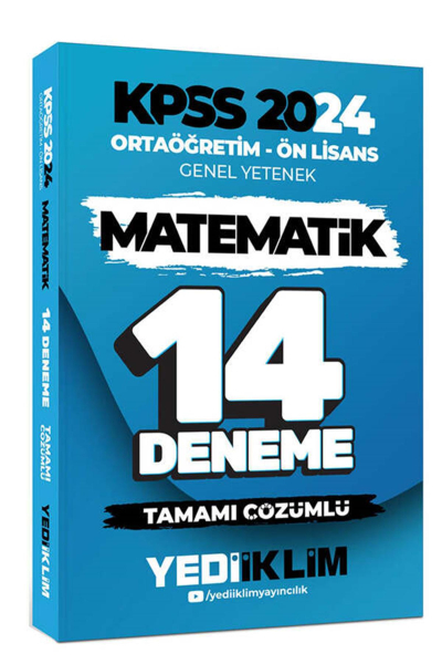 Ortaöğretim Ön Lisans Genel Yetenek Matematik 14 Deneme Tamamı Çözümlü Limon Fotokopi