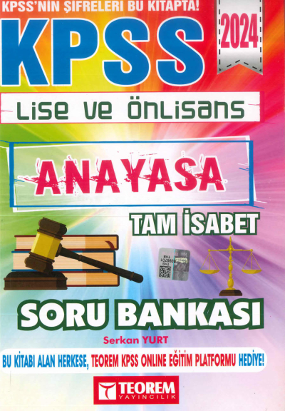 ANAYASA TAM İSABET SORU BANKASI Limon Fotokopi