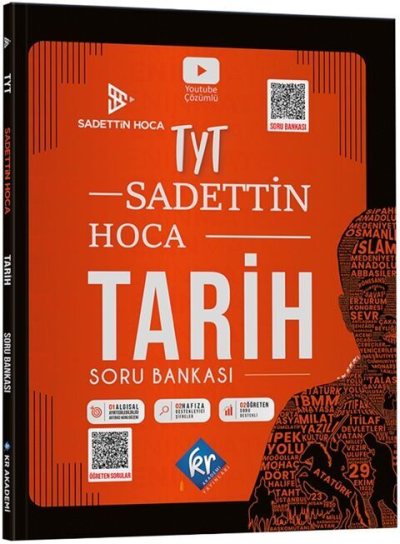 Sadettin Hoca TYT Tarih Soru Bankası KR Akademi Limon Fotokopi