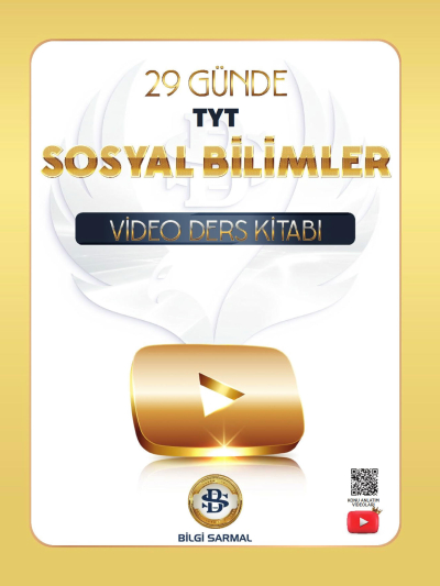 TYT Sosyal Bilimler 29 Günde Video Ders Kitabı Bilgi Sarmal Limon Fotokopi