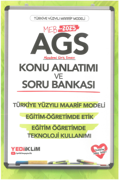 MEB-AGS Konu Anlatımı ve Soru Bankası Türkiye Yüzyılı Maarif Modeli Eğitim Öğretimde Etik Eğitim Öğretimde Teknoloji Kullanımı Yediiklim Yayınları Limon Fotokopi