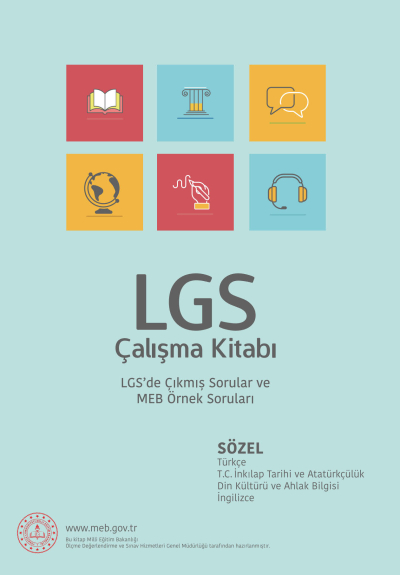 LGS Çalışma Kitabı Sözel Limon Fotokopi