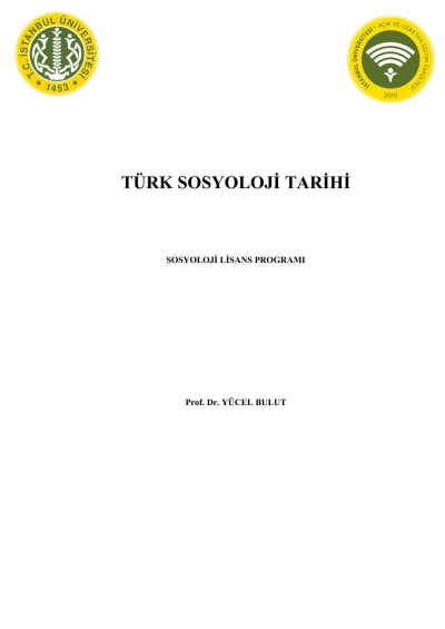 Türk Sosyoloji Tarihi Limon Fotokopi