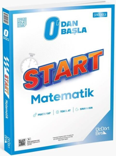 0' dan (Sıfırdan) Başla Start Matematik Şenol Hoca Üç Dört Beş Yayınları Limon Fotokopi