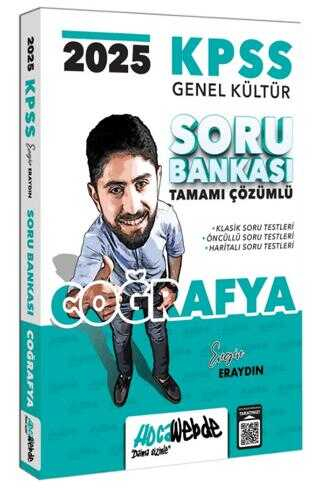 2025 KPSS Coğrafya Tamamı Çözümlü Soru Bankası HocaWebde Yayınları Limon Fotokopi