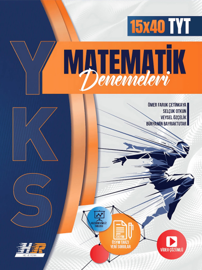 TYT Matematik 15x40 Denemeleri Hız ve Renk Yayınları Limon Fotokopi