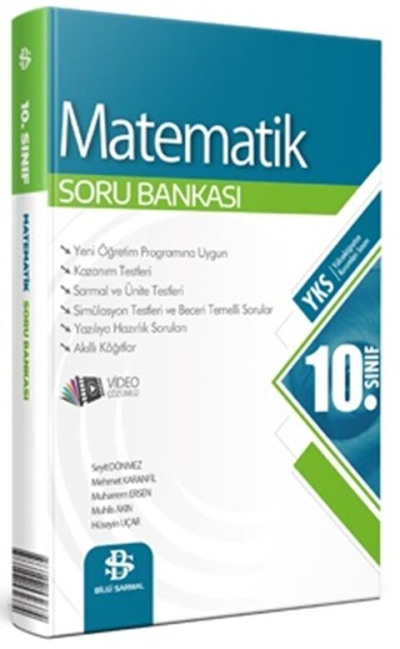 10. Sınıf Matematik Soru Bankası Video Çözümlü Bilgi Sarmal Yayınları Limon Fotokopi