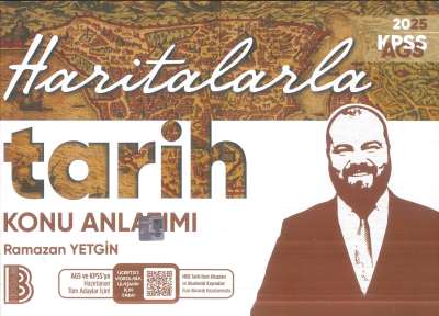 2025 KPSS AGS Haritalarla Tarih Konu Anlatımlı Limon Fotokopi
