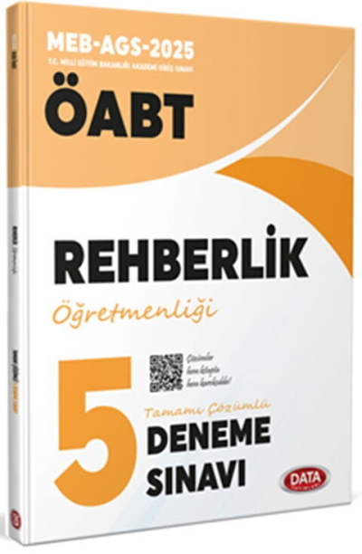 2025 ÖABT Rehberlik Öğretmenliği 5 Deneme Sınavı Data Yayınları Limon Fotokopi