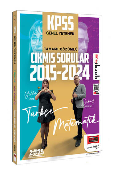 2025 KPSS Genel Yetenek (Türkçe-Matematik) 2015 2024 Konularına Göre Düzenlenmiş Tamamı Çözümlü Çıkmış Sorular Yargı Yayınları Limon Fotokopi