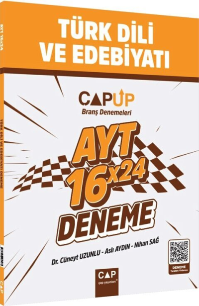 AYT Türk Dili ve Edebiyatı 16 X 24 Up Deneme Çap Yayınları Limon Fotokopi