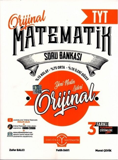 ORJİNAL TYT MATEMATİK SORU BANKASI