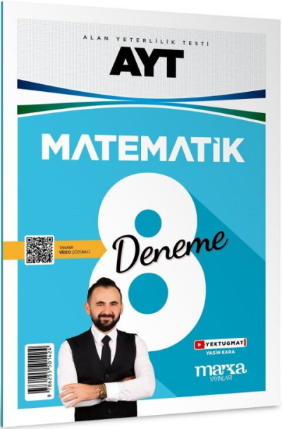 AYT Matematik Tamamı Video Çözümlü 8 Deneme Marka Yayınları Limon Fotokopi