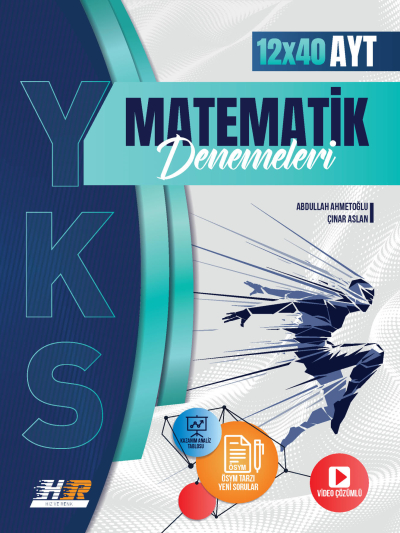 AYT Matematik 12 x 40 Denemeleri Hız ve Renk Yayınları Limon Fotokopi