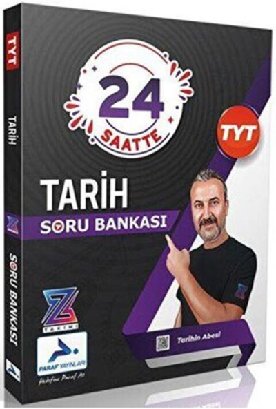 TYT Tarih 24 Saatte Soru Bankası PRF Paraf Yayınları Limon Fotokopi