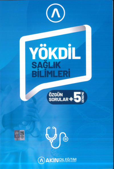 YÖKDİL Sağlık Bilimleri Özgün Sorular 5 Deneme Akın Dil