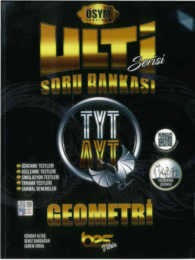 Ulti Serisi TYT AYT Geometri Soru Bankası Limon Fotokopi
