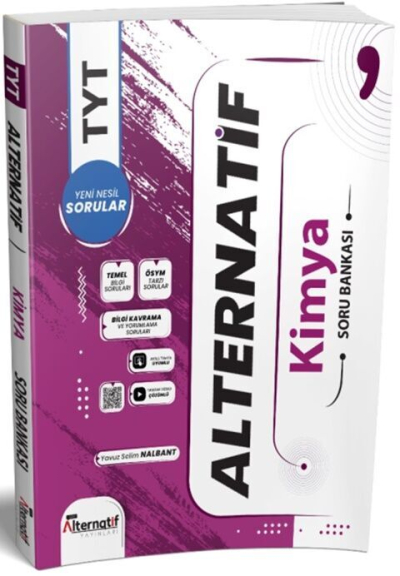 Alternatif Yayınları TYT Kimya Alternatif Soru Bankası