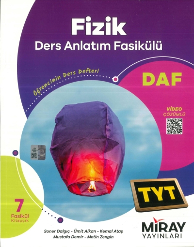 TYT Fizik Ders Anlatım Fasikülleri Miray Yayınları Limon Fotokopi