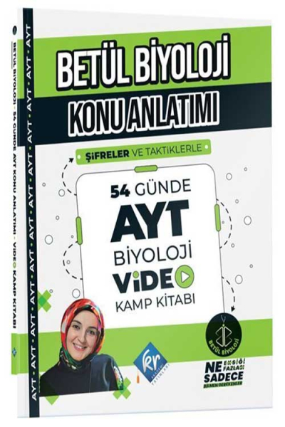 Betül Biyoloji Konu Anlatımı 54 Günde AYT Biyoloji Video Kamp Kitabı Limon Fotokopi