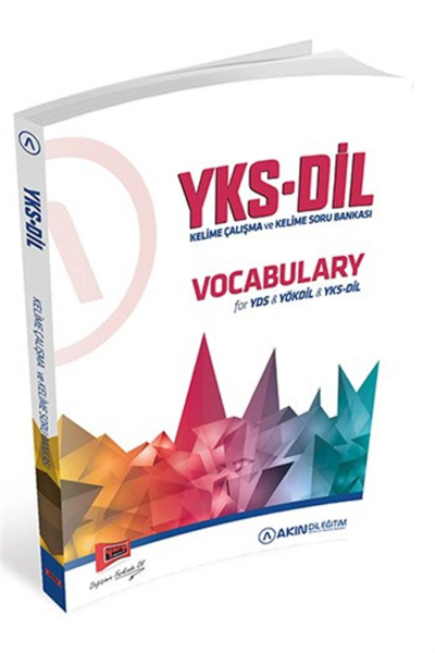 YKSDİL Vocabulary Kelime Çalışma ve Kelime Soru Bankası Akın Dil Yargı Yayınları