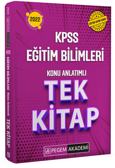 2022 KPSS Eğitim Bilimleri Konu Anlatımlı Tek Kitap Limon Fotokopi