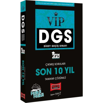 VİP DGS SON 10 YIL ÇIKMIŞ SORU ÇÖZÜMLÜ Limon Fotokopi