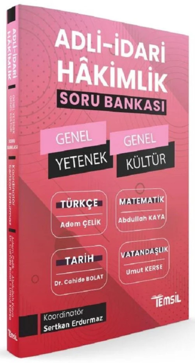 Temsil Adli İdari Hakimlik Genel Yetenek Genel Kültür Soru Bankası Temsil Kitap Yayınları Limon Fotokopi