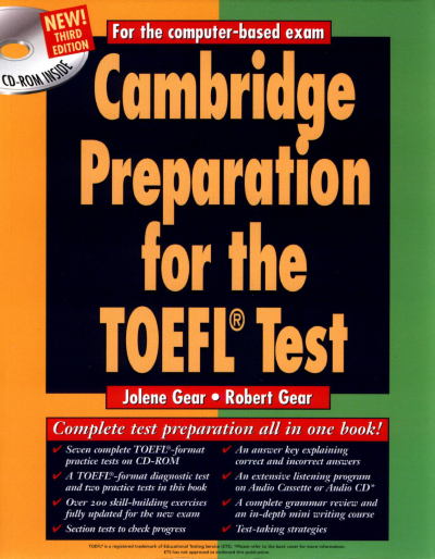 CAMBRIDGE PREPARATION FOR THE TOEFL TEST Limon Fotokopi
