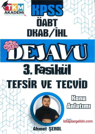 DEJAVU 3. FASİKÜL TEFSİR VE TECVİD Limon Fotokopi