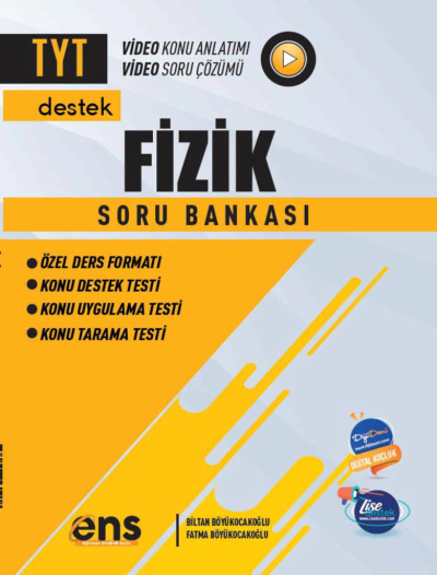 TYT Fizik Soru Bankası ENS Yayıncılık Limon Fotokopi
