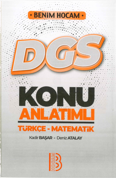 DGS KONU ANLATIMI TÜRKÇE-MATEMATİK Limon Fotokopi