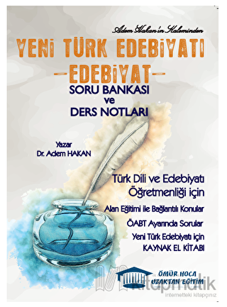 ÖABT YENİ TÜRK EDEBİYATI EDEBİYAT SORU BANKASI VE DERS NOTLARI Limon Fotokopi