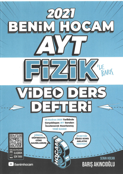 AYT FİZİK VİDEO DERS DEFTERİ Limon Fotokopi