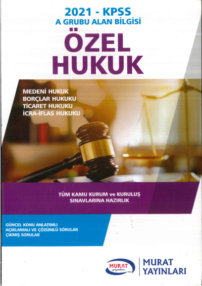 ÖZEL HUKUK SORU BANKASI