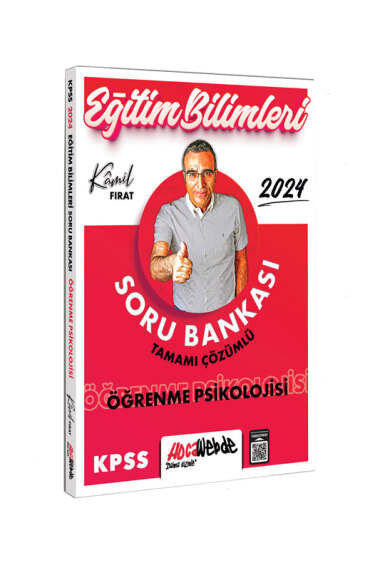 2024 KPSS Eğitim Bilimleri Öğrenme Psikolojisi Tamamı Çözümlü Soru Bankası Limon Fotokopi
