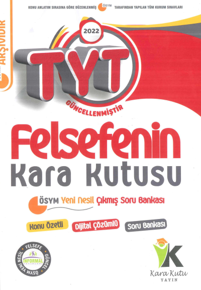 TYT FELSEFENİN KARA KUTUSU SORU BANKASI Limon Fotokopi